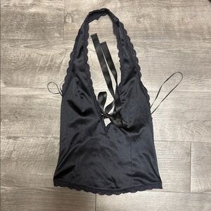 Urban Outfitters Black Halter Top